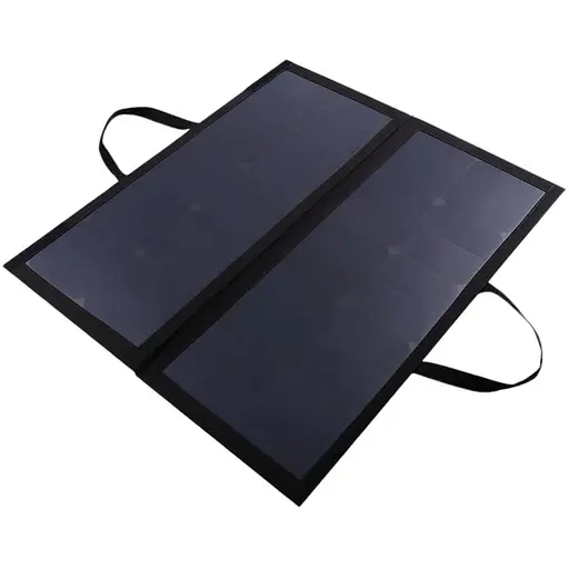 Портативная солнечная панель Aukey PBP10 60W Solar Panel зажимы 12В/5А USB Type-C - фото 1