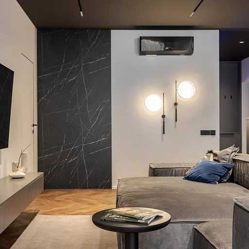 Настінне бра Babich Studio Moonlight B Black (RAL 9005) - фото 7