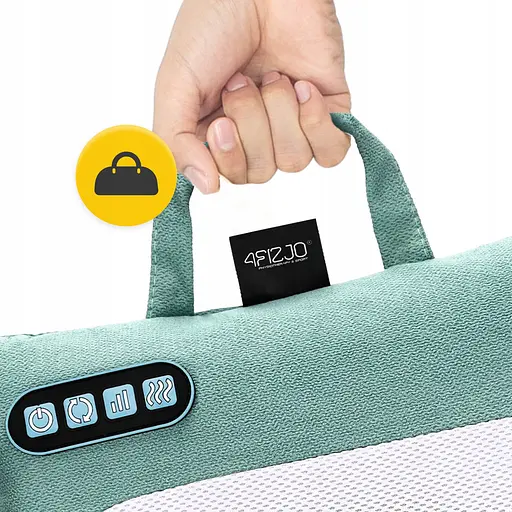 Подушка-массажер 4FIZJO Shiatsu Lite Green (P-5905973404143) - фото 7