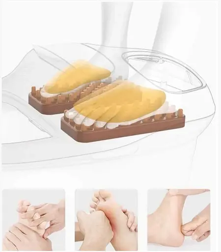 Массажер для ног Benbo ZY-9058 гидромассажная ванночка для педикюра (для 2-х человек) - фото 7