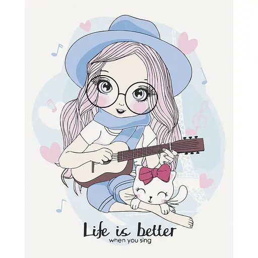 Картина по номерам "Життя прекрасне" Art Craft 10390-AC 30x40 см