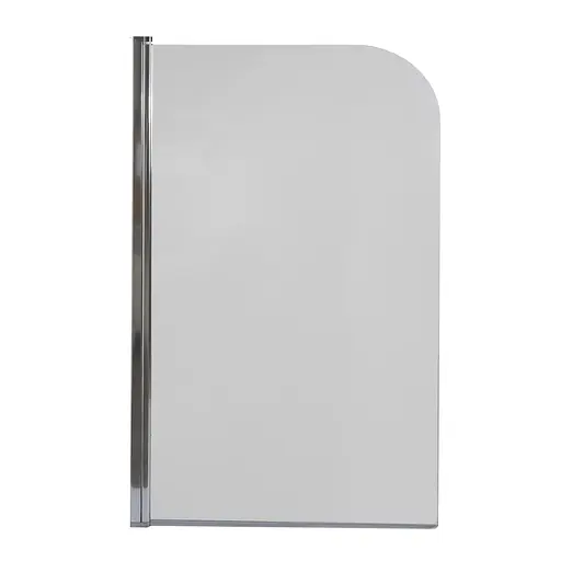 Шторка для ванной Bravo Elba 80T 000023251, Универсальная, прозрачный, хром - фото 2