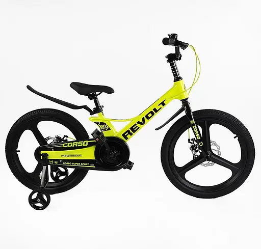 Велосипед 20" 2-х колёсный MG-20884 Corso «REVOLT», магниевая рама, литые диски, дисковые тормоза, собран на 75% (6800077208849) - фото 1