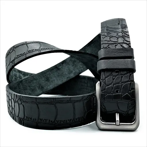 Ремінь шкіряний Weatro чоловічий 115-120х3,8 см acs0024217 - фото 3