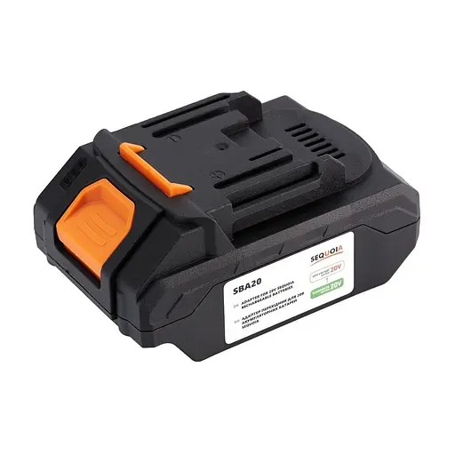 Адаптер-переходник Sequoia для аккумуляторных батарей Connecta Series 20V на Universal Series 20V (SBA20) - фото 1