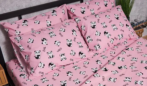 Набор наволочек Moon&Star Бязь Gold Люкс Pandas 40х60 см 2 шт - фото 2