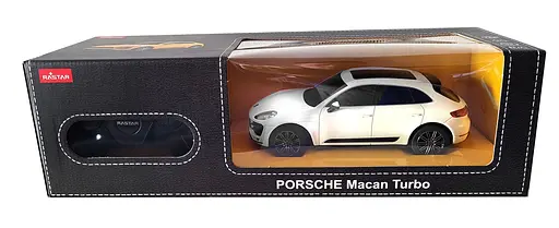 Машинка Rastar Porsche Macan Turbo на управлінні 1:24 білий 71800 - фото 2