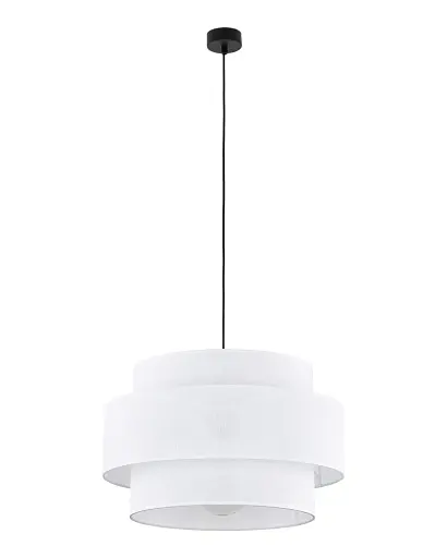 Підвісний світильник, люстра TK Lighting 5095 Calisto E27 1x15W IP20 білий - фото 1