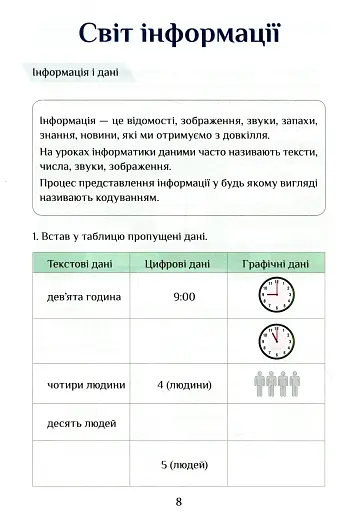 Інформатика. Зошит-практикум. 3 клас - фото 10
