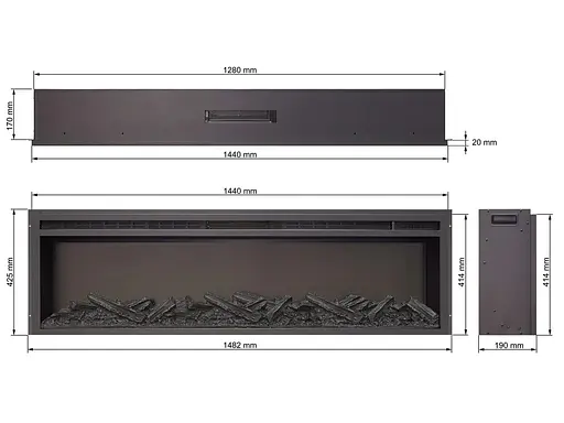 Электрокамин ArtiFlame AF58 Multicolor - фото 6