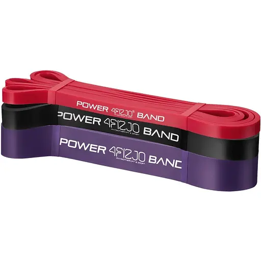 Еспандер-петля 4Fizjo Power Band (Гумка для фітнесу і спорту) 6-26 кг 3 шт. 4FJ0002 (P-5907222931554) - фото 1