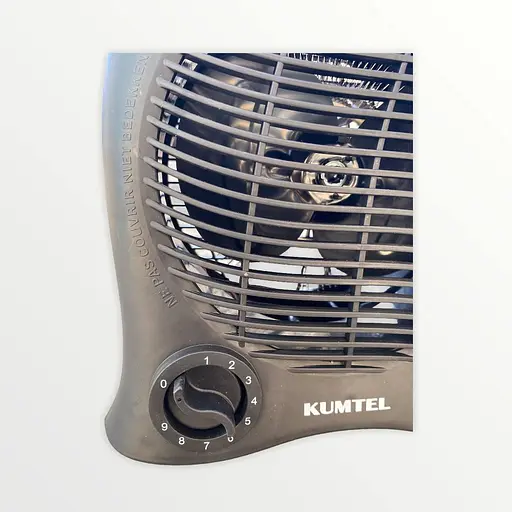 Тепловентилятор Дуйчик кімнатний Kumtel LX- 6441 Black 2000 Вт - фото 4