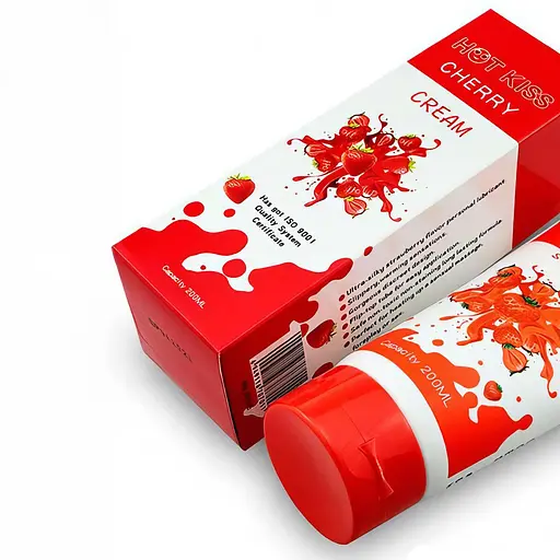 Гель-лубрикант зволожуючий Hot Kiss на водній основі зі смаком полуниці 200 мл - фото 3