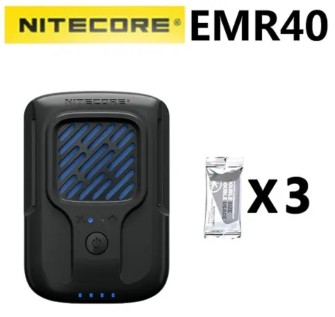Портативный фумигатор Nitecore EMR40 аккумуляторный + пластины - фото 2