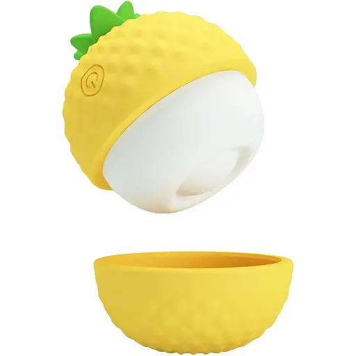 Стимулятор для клітора Pretty Love Pineapple Secret жовтий