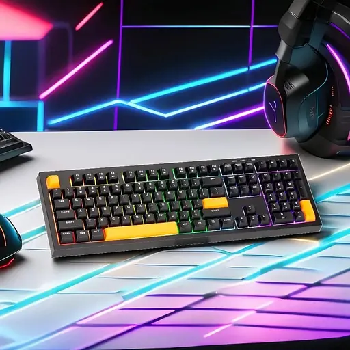 Клавіатура Xtrike Me KB-512 UA Silent switch LED USB Black (KB-512BKUA) - фото 8