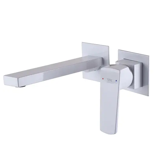 Смеситель для умывальника Topaz Lexi TL 21235-H57A-W Белый - фото 1