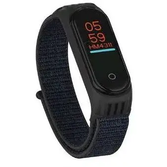Ремешок Nylon Mi Band 5 Dark Синий (12) - фото 1