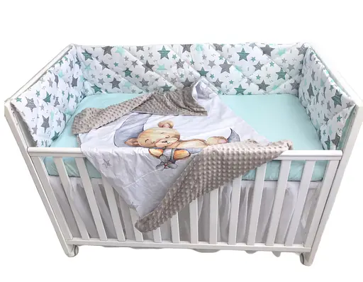 Дитячий набір Moontime у ліжечко "Ведмедик" - фото 1