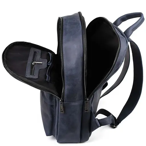 Кожаный мужской рюкзак TARWA 40х31х13 см sum0026174 - фото 2