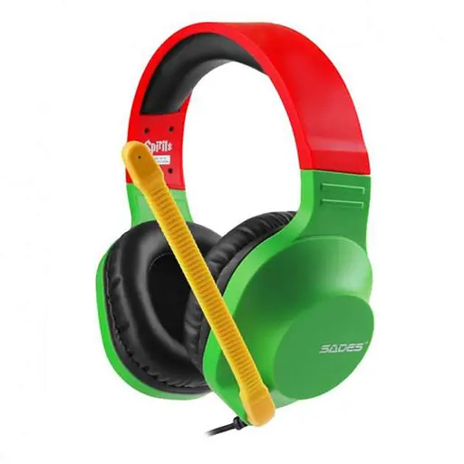Игровая гарнитура Sades SA-721 Spirits Rasta (sa721rsj) - фото 1