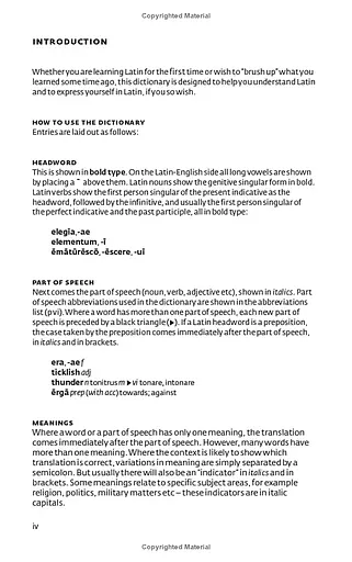 Collins Latin Dictionary (Collins Essential Dictionaries) - фото 4