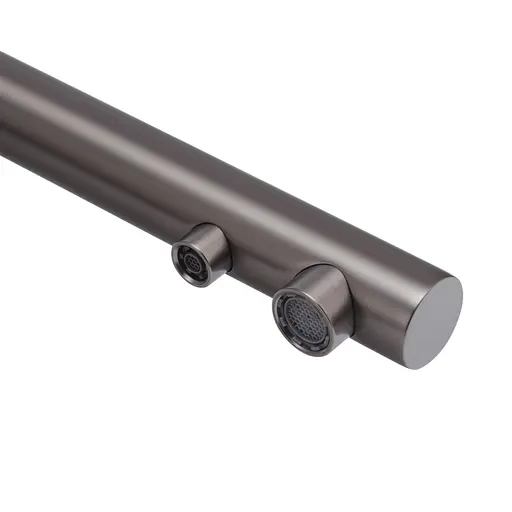 Змішувач для кухні на дві води Koer KB-72001-07 KR3393 Графит - фото 5