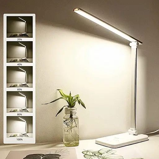 Світлодіодна настільна лампа iVict з USB-портом для заряджання, 5 режимів освітлення, 5 рівнів яскравості - фото 2