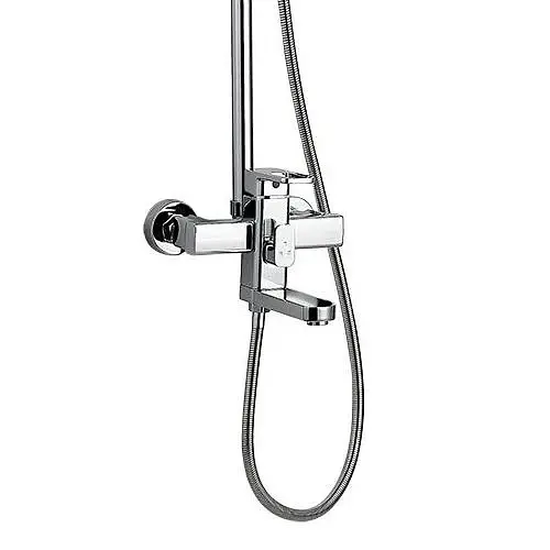 Душова система Troya NOD16-A188 зі змішувачем і тропічним душем Хром 30412 - фото 3