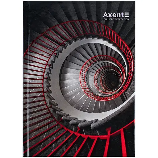Книга записная Axent R&B Ladder А5 в клеточку 96 листов (8457-6-A)