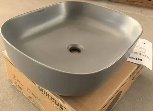 Умивальник накладний Mixxus Premium Diverse-0115 490x395x135 мм MP6650, Графит - фото 3