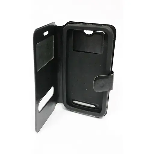 Чохол відкидний Nomi i550 Space універсальний книжка 5" чорна - фото 1