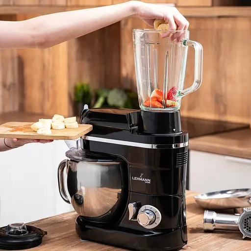 Кухонний комбайн Lehmann Mastic 3000 Вт Black - фото 9