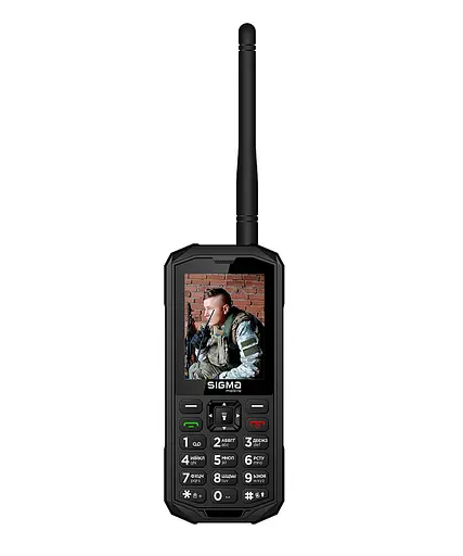 Телефон Sigma X-treme PA68 Wave Black UA UCRF - фото 3