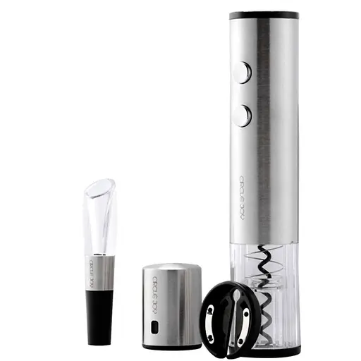 Набор для вина Circle Joy CJ-TZ02 - Decanter Aerator + Wine Stopper + Bottle Opener - фото 2