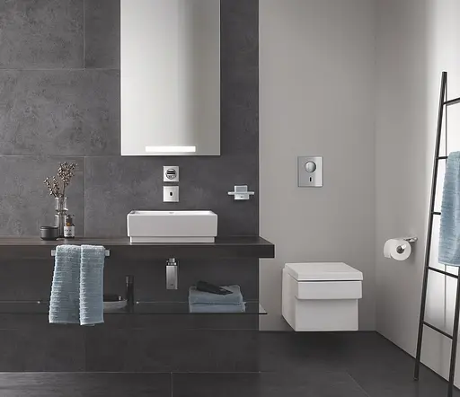 Умивальник Grohe Cube Ceramic 400x400 мм 3948200H, Білий - фото 10