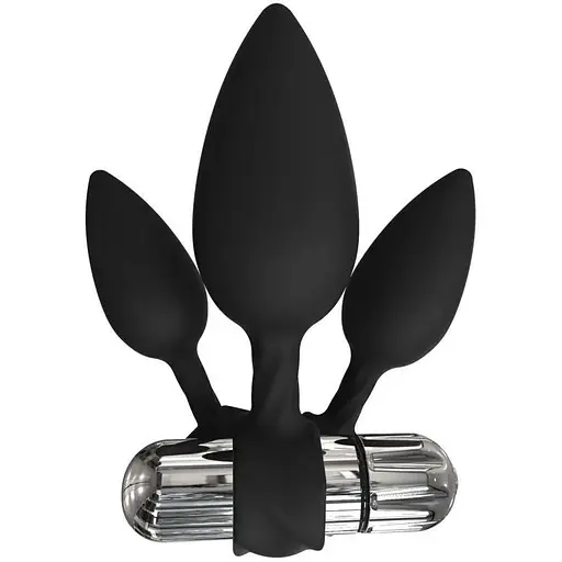 Набір анальних вібропробок Bathmate Anal Training Plugs Vibe - фото 2