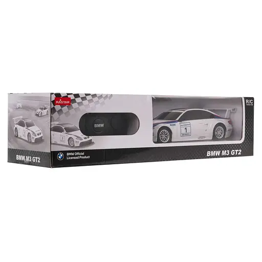 Машинка RASTAR BMW M3 R/C 1:24 білий 48300 - фото 8