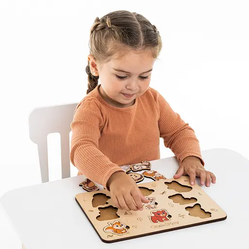 Пазл-сортер GoodPlay Лісові звірята (PS-4-021) - фото 6