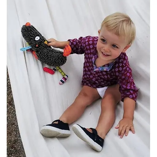 Мягкая игрушка Ebulobo Волк 27 см (E10009) - фото 4