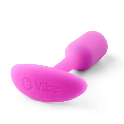 Анальна пробка B-Vibe Snug Plug 1 8,6 см (рожевий) - фото 3