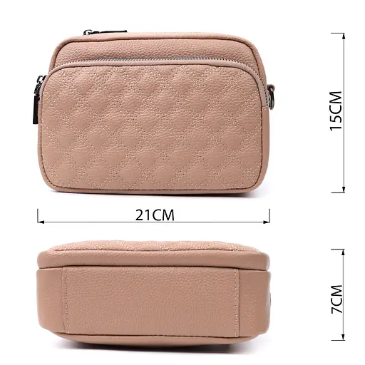 Кожаная женская сумка Vintage 21х15х7 см sum0026585 - фото 3