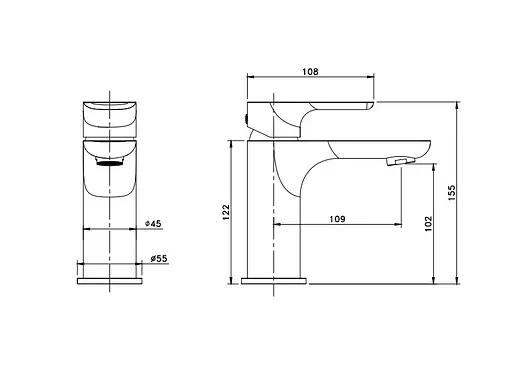 Змішувач для умивальника ASIGNATURA Delight 75501600 - фото 5