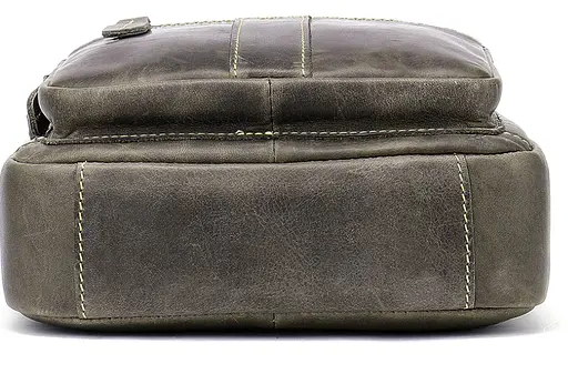 Сумка чоловіча вертикальна шкіряна Vintage 27х21х6 см sum0028947 - фото 8