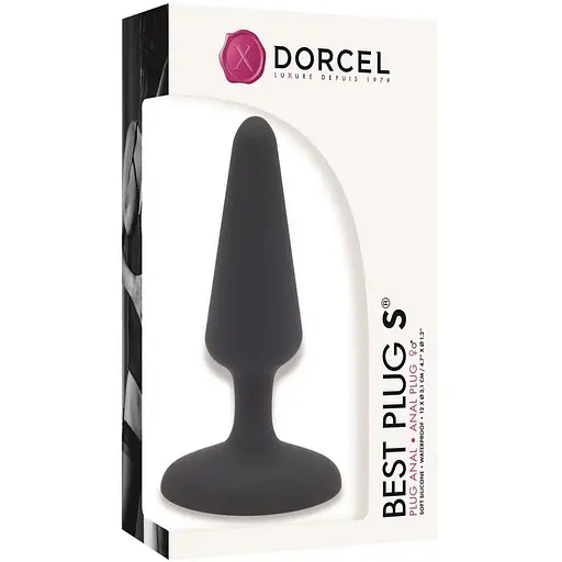 Анальна пробка Dorcel Best Plug S м'який soft-touch силікон діаметр 3.1 см - фото 2