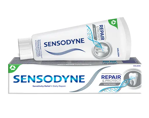 Уценка. Зубная паста Sensodyne Восстановление и защита отбеливающая 75 мл - фото 1