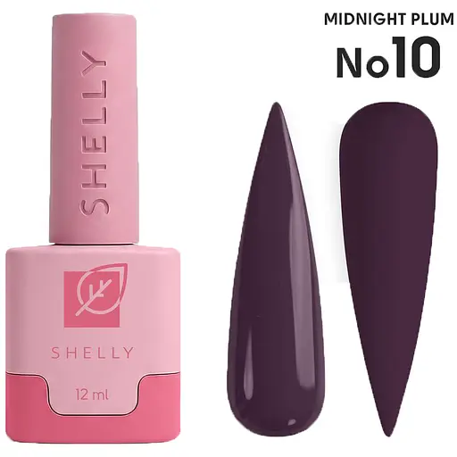 Гель-лак Shelly 10 Midnight Plum 12 мл - фото 1
