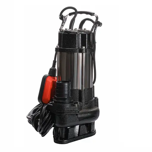 Дренажно-фекальный насос VOLKS pumpe V750 DF 0,75 кВт з ріжучим механізмом (13621) - фото 2