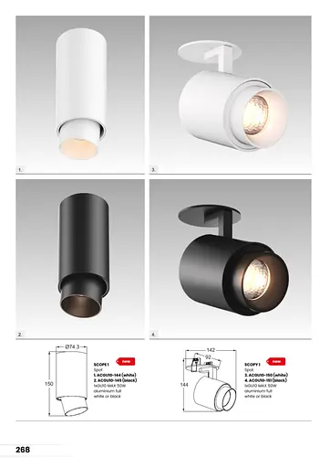 Спот Zuma Line ACGU10-151 SCOPY 1 - фото 3