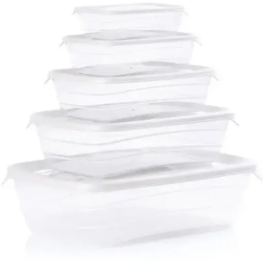 Набір контейнерів для їжі Max Plast 5 шт. в асортименті (0359) - фото 2